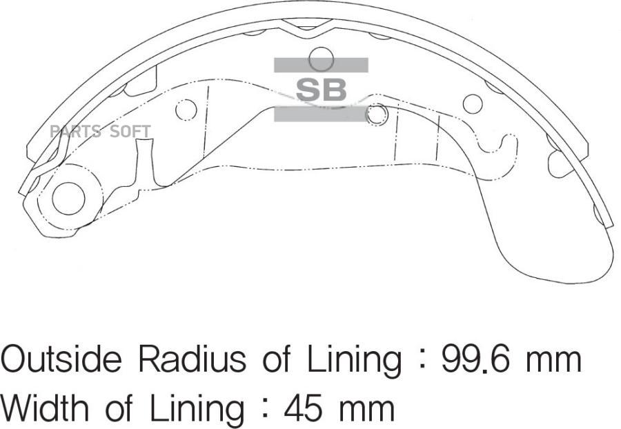 Колодки Chevrolet Epica (Kl1 ), Lacetti (J200), Lanos, Nubira 05-> Sangsin brake арт. SA05
Колодки Chevrolet Epica (Kl1 ), Lacetti (J200), Lanos, Nubira 05-> Sangsin brake арт. SA05
