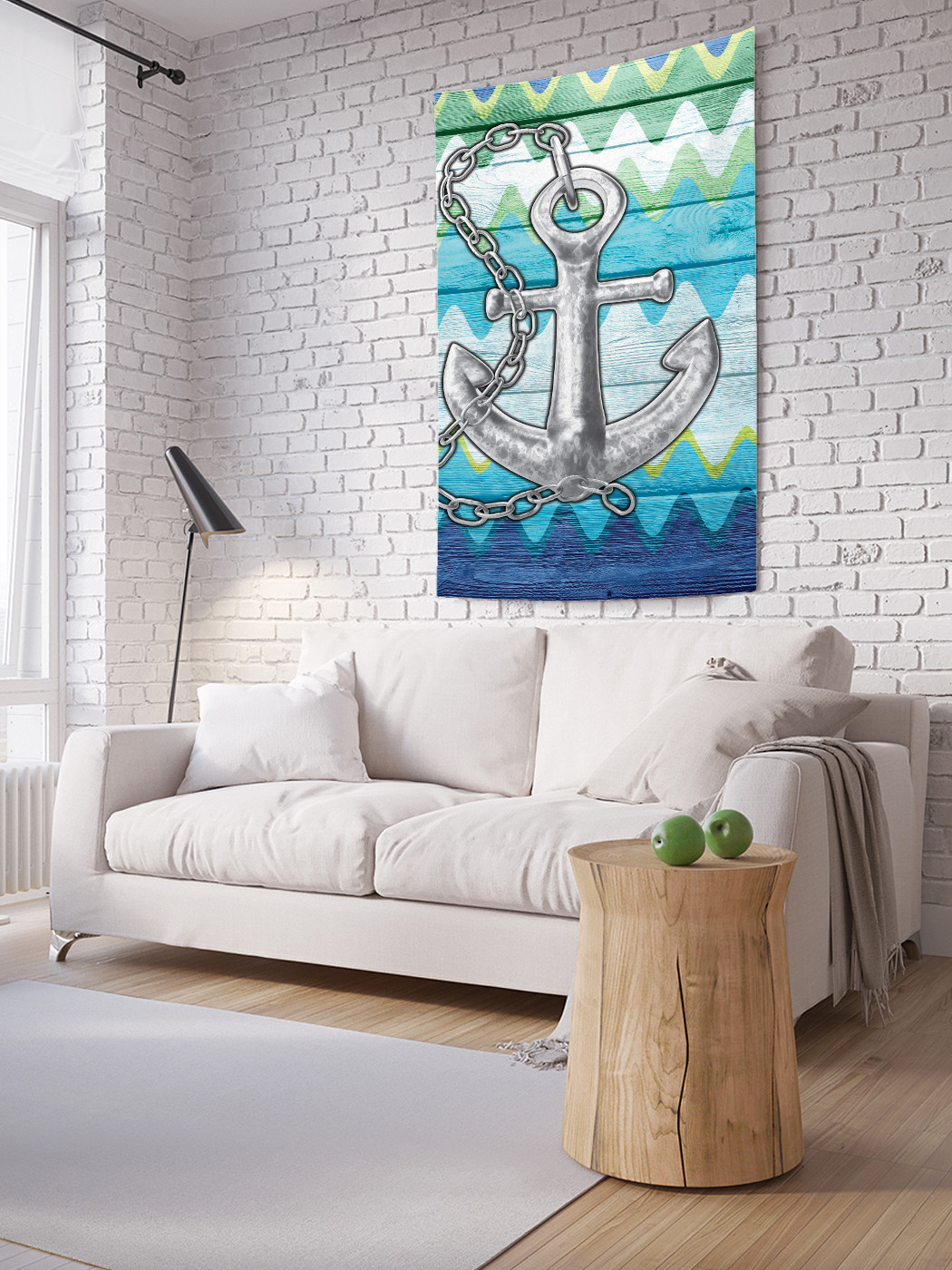 Вертикальное фотопанно на стену JoyArty Якорь на зигзагах 150x200 см, Якорь на зигзагах
Вертикальное фотопанно на стену JoyArty Якорь на зигзагах 150x200 см, Якорь на зигзагах