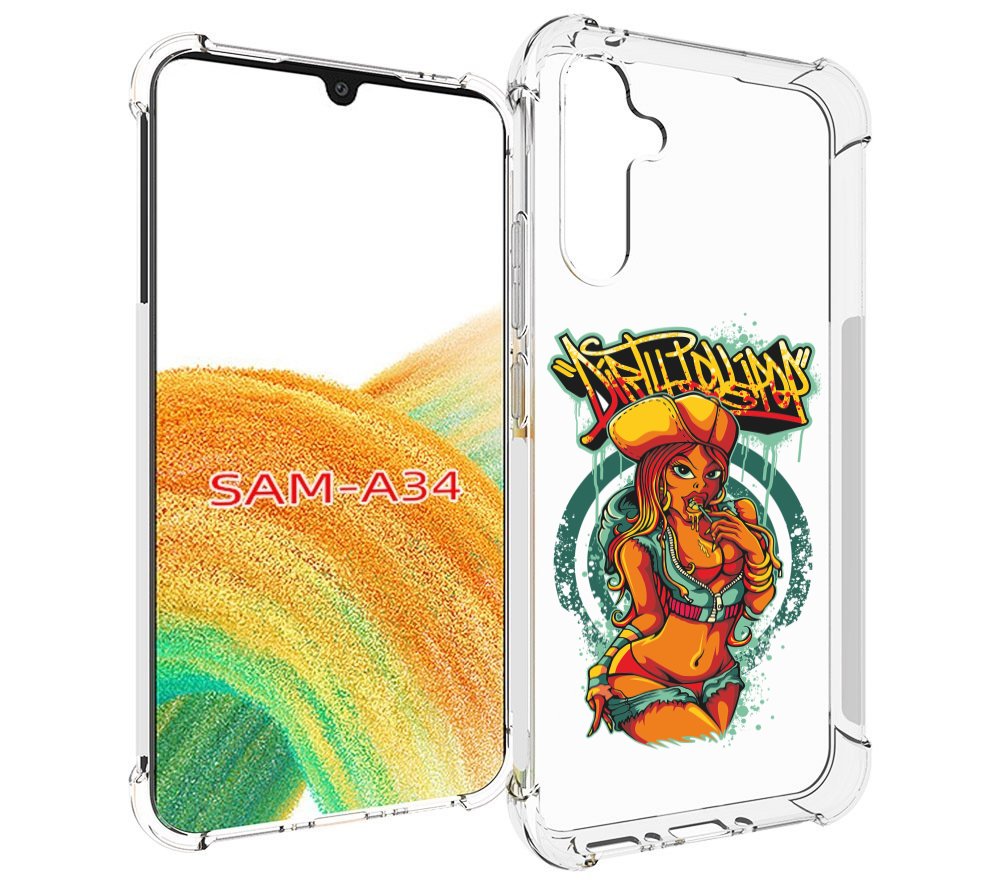 Чехол MyPads нарисованная девушка комикс для Samsung Galaxy A34, Tocco
Чехол MyPads нарисованная девушка комикс для Samsung Galaxy A34, Tocco