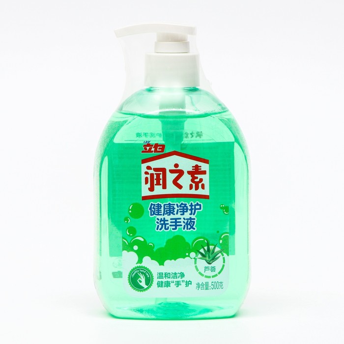 Жидкое средство для мытья рук RIKISO Алое, 500 мл
Жидкое средство для мытья рук RIKISO Алое, 500 мл