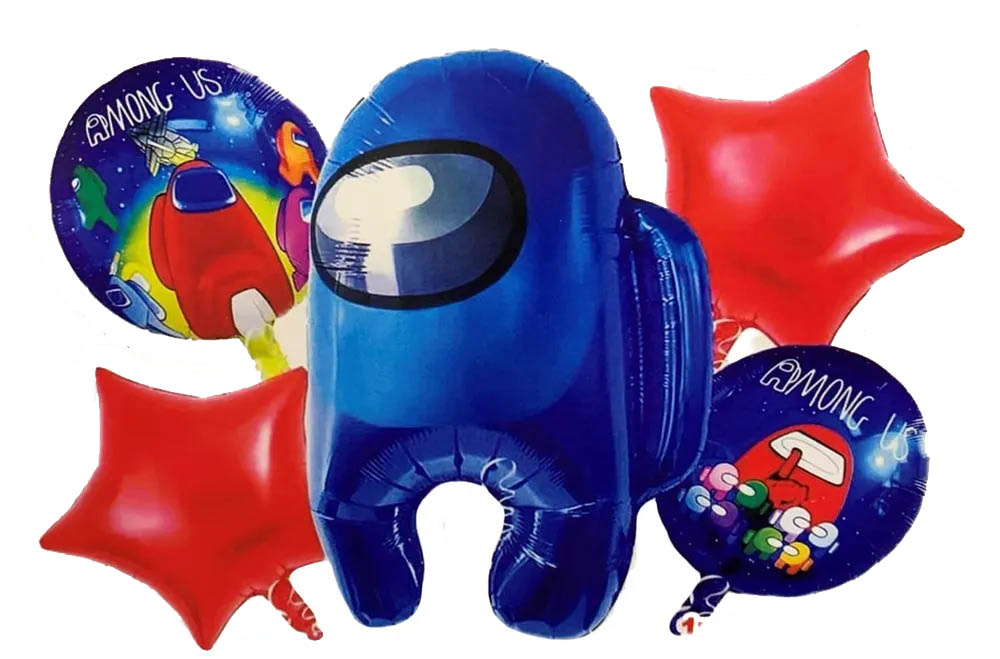 Набор фольгированных воздушных шаров Magic Balloon Астронавт синий, Разноцветный
Набор фольгированных воздушных шаров Magic Balloon Астронавт синий, Разноцветный