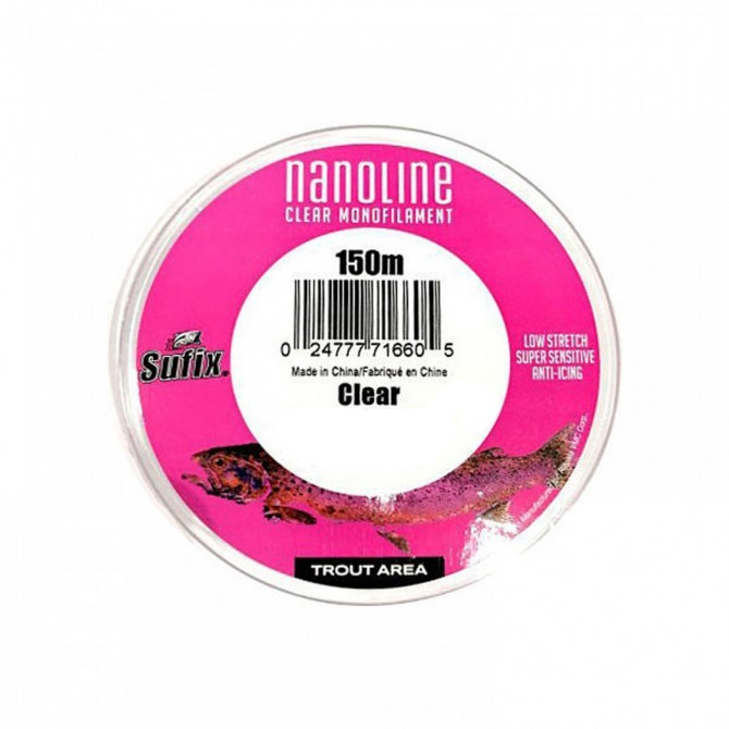 Леска монофильная Sufix Nanoline Trout 0,20 мм, 150 м, 3,5 кг, прозрачный, 1 шт., Nanoline Trout
Леска монофильная Sufix Nanoline Trout 0,20 мм, 150 м, 3,5 кг, прозрачный, 1 шт., Nanoline Trout