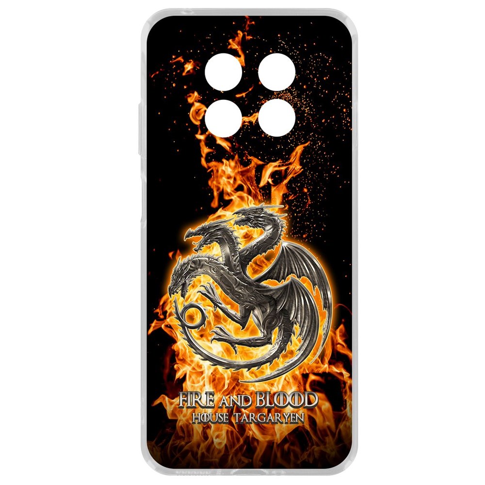 Чехол-накладка Krutoff Clear Case Игра Престолов Дом Таргариен для Huawei Nova Y91, Прозрачный 
Чехол-накладка Krutoff Clear Case Игра Престолов Дом Таргариен для Huawei Nova Y91, Прозрачный