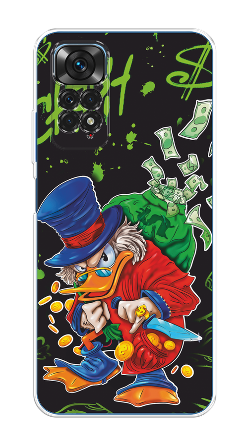 Чехол на Xiaomi Redmi Note 11 4G Global "Скрудж Макдак с мешком денег", Красный;синий;зеленый;черный, 312850-1
Чехол на Xiaomi Redmi Note 11 4G Global "Скрудж Макдак с мешком денег", Красный;синий;зеленый;черный, 312850-1