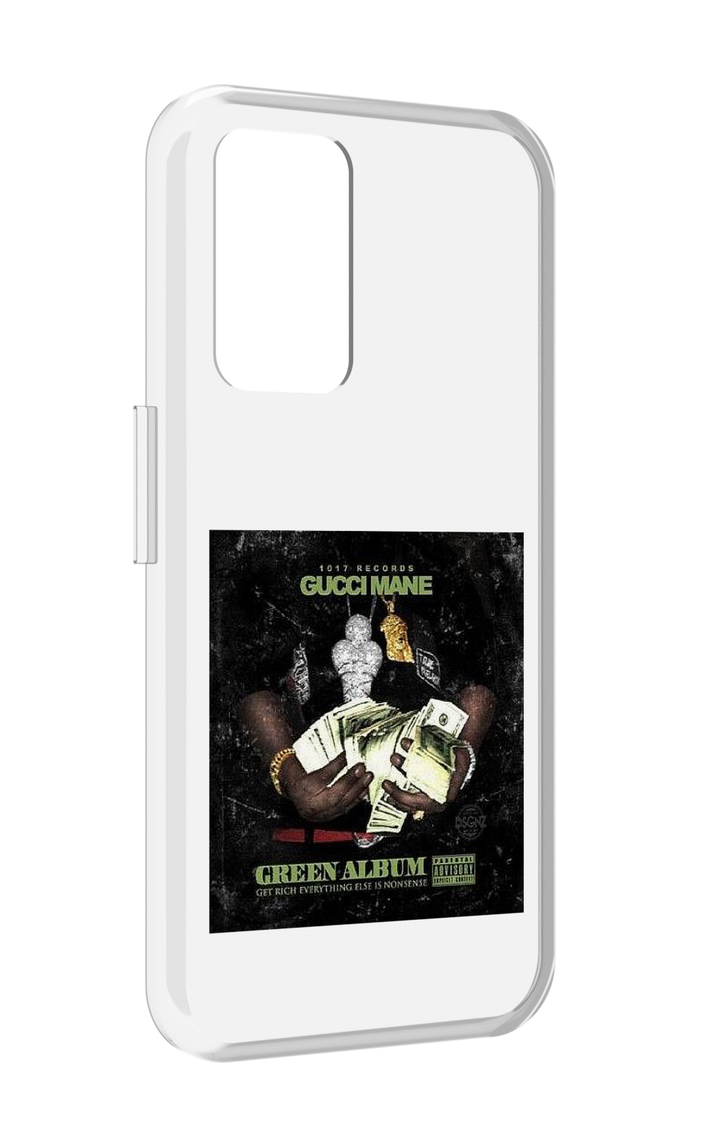 Чехол MyPads Gucci Mane & Migos - The Green Album для Realme GT Neo3T, Прозрачный, Tocco
Чехол MyPads Gucci Mane & Migos - The Green Album для Realme GT Neo3T, Прозрачный, Tocco