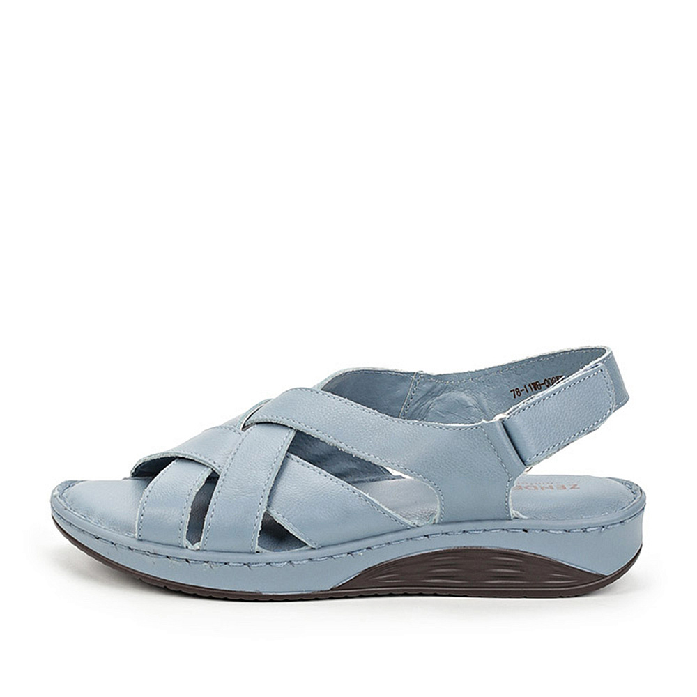 фото Сандалии женские zenden comfort 78-11wb-008kk синие 36 ru