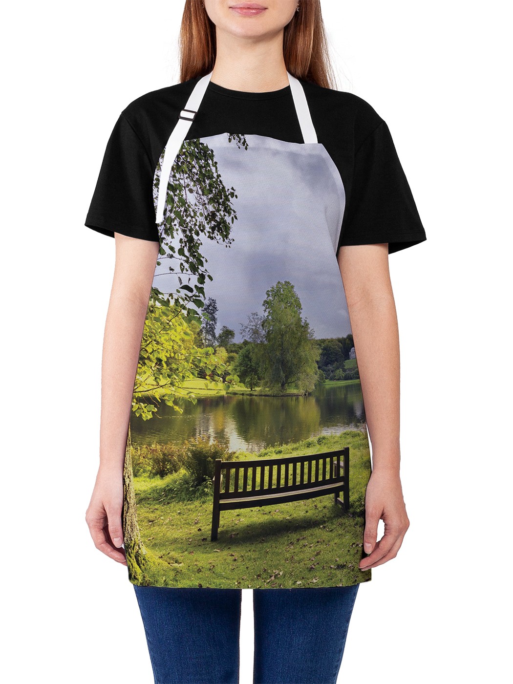 Фартук женский JoyArty для готовки "Лавочка на берегу озера", универсальный размер, Белый
Фартук женский JoyArty для готовки "Лавочка на берегу озера", универсальный размер, Белый