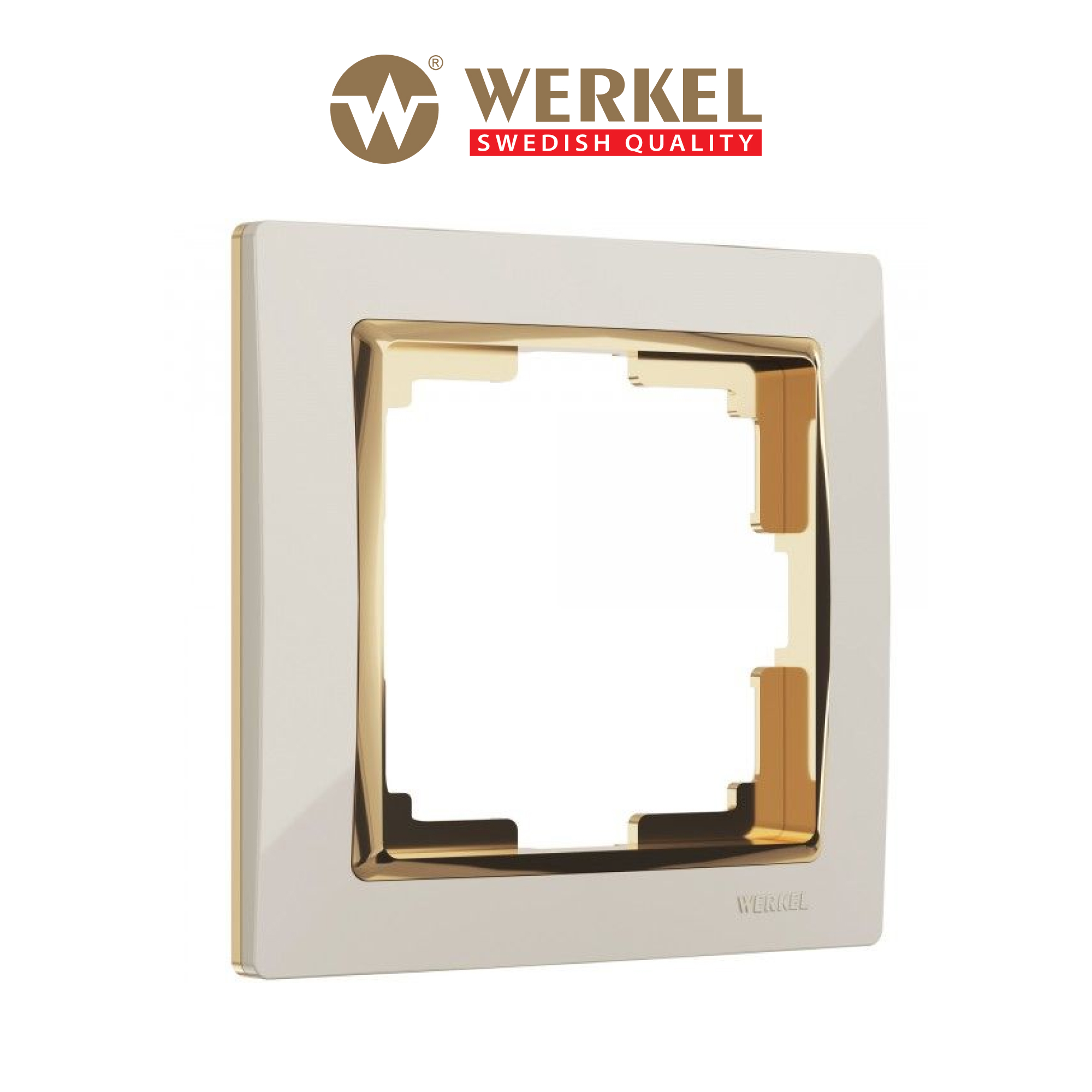 Рамка для розетки / выключателя на 1 пост Werkel W0011932 Snabb слоновая кость/золото, Бежевый, Snabb
Рамка для розетки / выключателя на 1 пост Werkel W0011932 Snabb слоновая кость/золото, Бежевый, Snabb