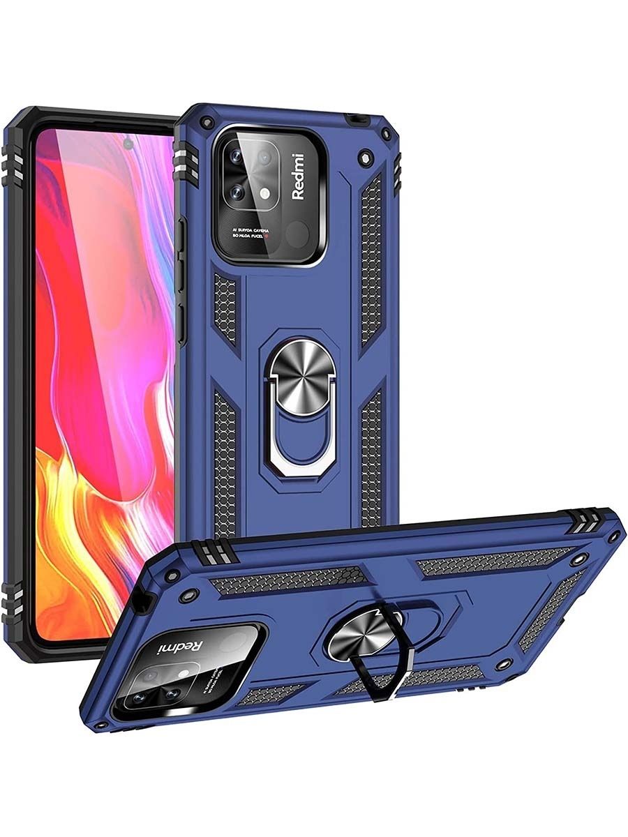 ArmaRing чехол с кольцом подставкой и автодержателем для Xiaomi Redmi 10C Черный
ArmaRing чехол с кольцом подставкой и автодержателем для Xiaomi Redmi 10C Черный