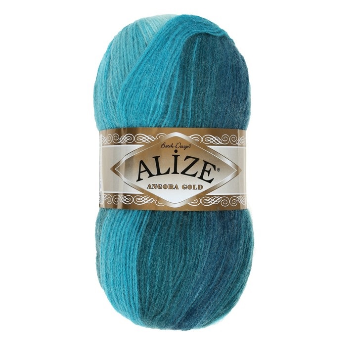 Пряжа Angora Gold Batik 20% шерсть, 80% акрил 550м/100гр (1892), Бирюзовый, Пряжа для вязания "Angora Gold Batik"
Пряжа Angora Gold Batik 20% шерсть, 80% акрил 550м/100гр (1892), Бирюзовый, Пряжа для вязания "Angora Gold Batik"