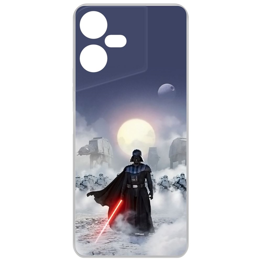 Чехол-накладка Krutoff Clear Case Звездные Войны. Дарт Вейдер для TECNO Pova Neo 3, Прозрачный
Чехол-накладка Krutoff Clear Case Звездные Войны. Дарт Вейдер для TECNO Pova Neo 3, Прозрачный