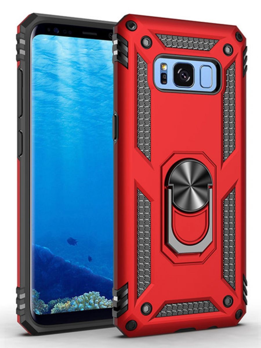 ArmaRing чехол с кольцом подставкой и автодержателем для Samsung Galaxy S8 Черный
ArmaRing чехол с кольцом подставкой и автодержателем для Samsung Galaxy S8 Черный