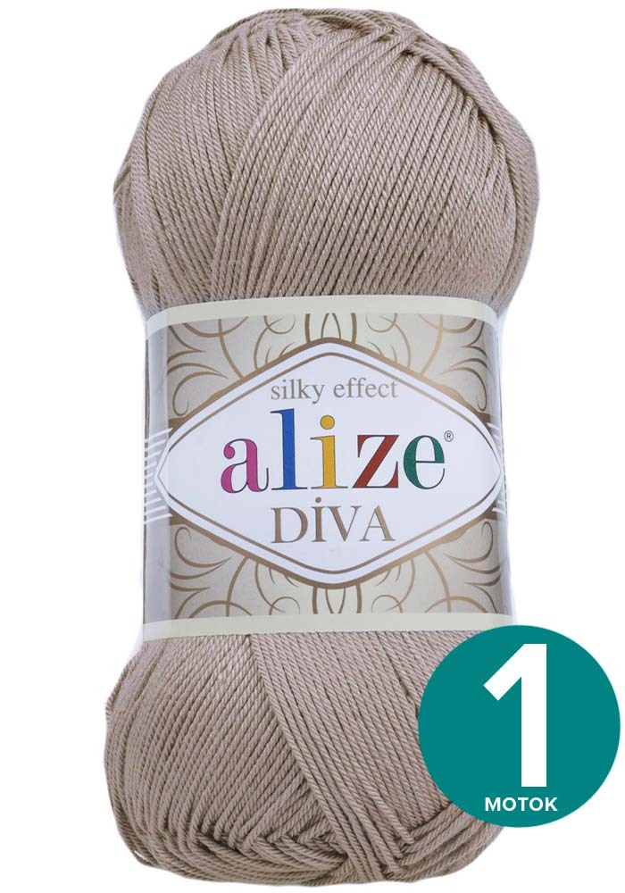 Пряжа Alize Diva (Ализе Дива) - бежевый (167), 100 г / 350 м (100% микрофибра акрил) 1 шт, Divа klubоk.shор
Пряжа Alize Diva (Ализе Дива) - бежевый (167), 100 г / 350 м (100% микрофибра акрил) 1 шт, Divа klubоk.shор