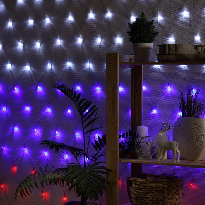 Гирлянда «Сеть» 1.6 x 1.6 м, IP20, прозрачная нить, 144 LED, свечение «Флаг России», 220 В
Гирлянда «Сеть» 1.6 x 1.6 м, IP20, прозрачная нить, 144 LED, свечение «Флаг России», 220 В
