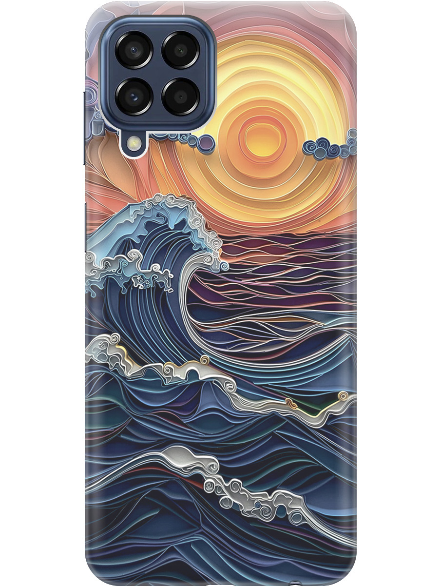 Силиконовый чехол на Samsung Galaxy M33 5G с принтом "Волны на закате", Прозрачный;оранжевый;синий, 740187510
Силиконовый чехол на Samsung Galaxy M33 5G с принтом "Волны на закате", Прозрачный;оранжевый;синий, 740187510