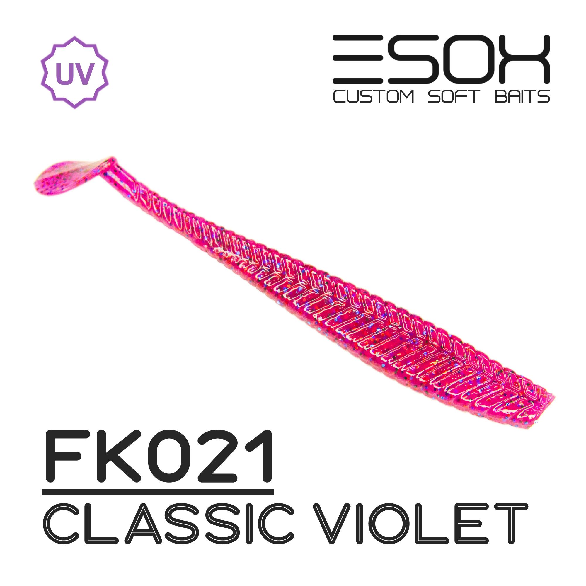 Силиконовая приманка Esox Tratta 106 мм цвет fk021 Classic Violet 4 шт, Разноцветный, Tratta
Силиконовая приманка Esox Tratta 106 мм цвет fk021 Classic Violet 4 шт, Разноцветный, Tratta