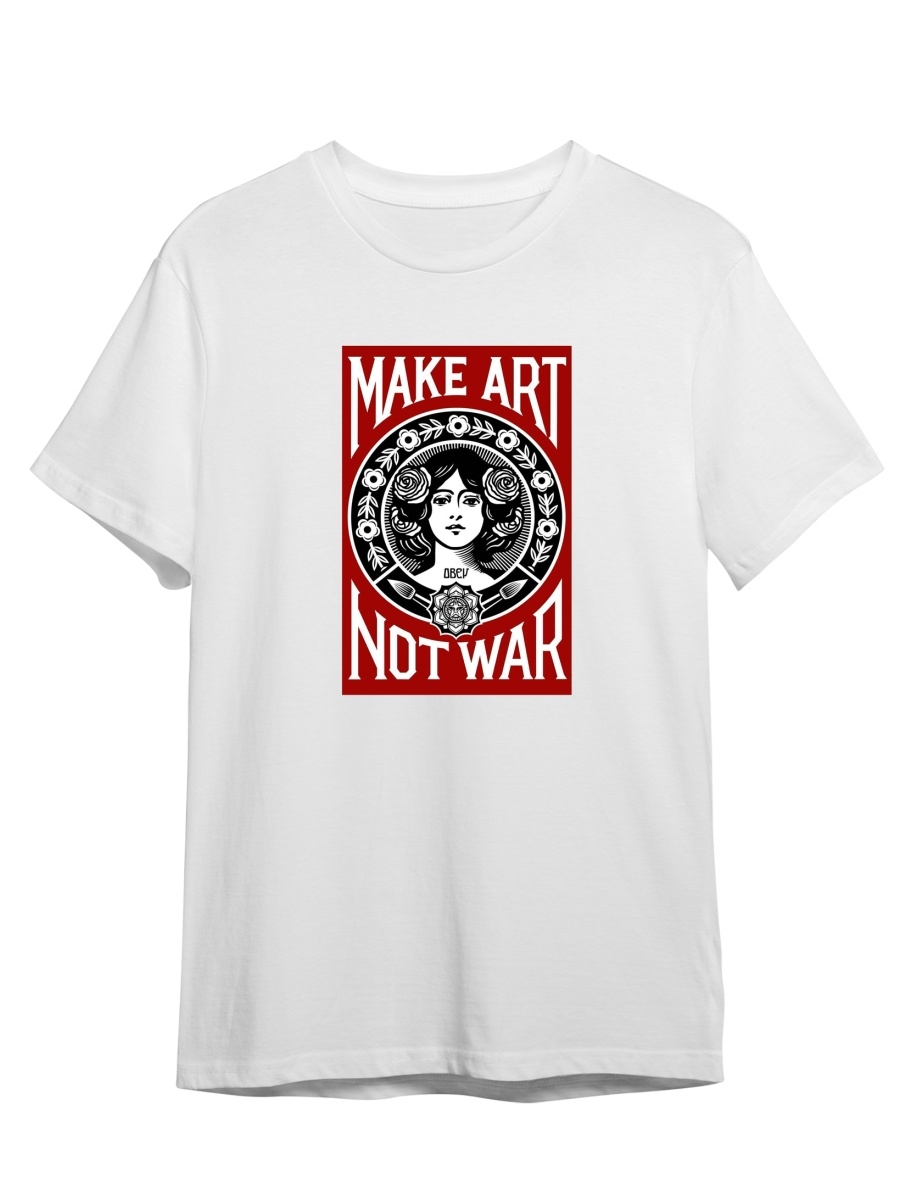 фото Футболка унисекс сувенирshop ranw3/wh белая m (46-48)