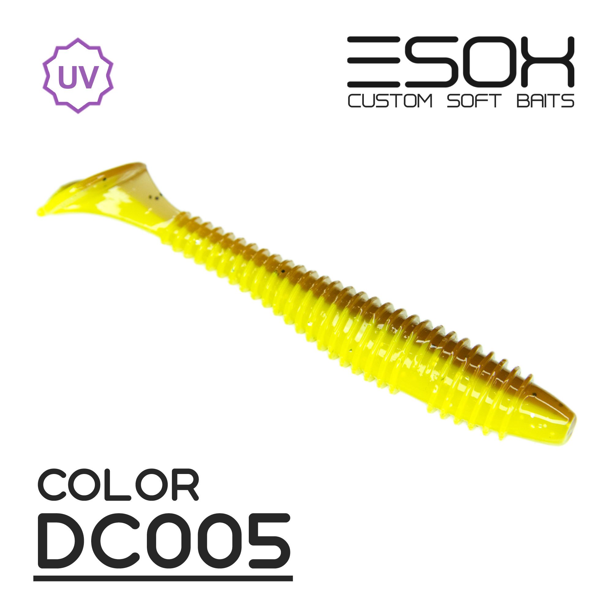 Силиконовая приманка Esox Swinky Fat 84 мм цвет dc005 5 шт, Разноцветный, Sheasy
Силиконовая приманка Esox Swinky Fat 84 мм цвет dc005 5 шт, Разноцветный, Sheasy