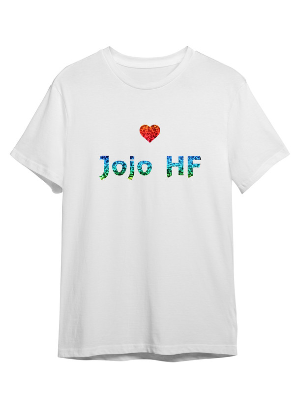 фото Футболка унисекс сувенирshop "deepins / дипенс / жожо / jojohf" 6 белая m (46-48)