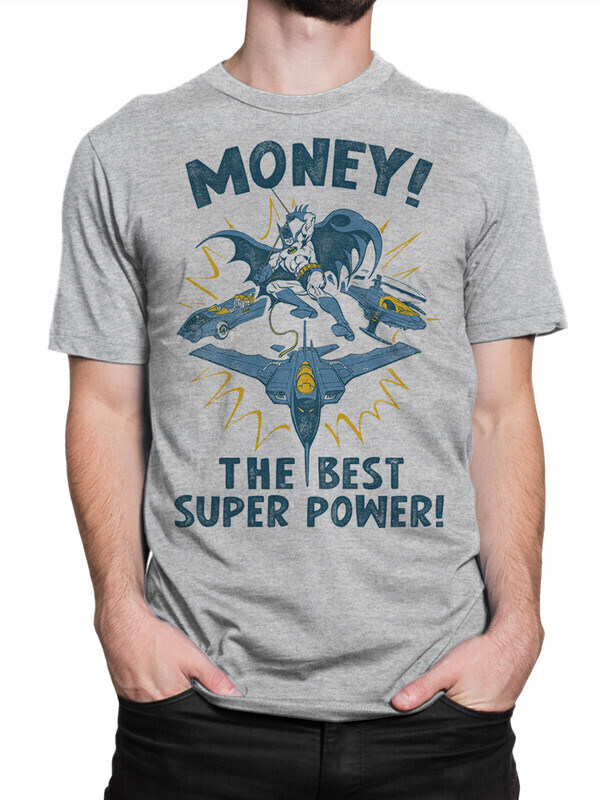 Футболка мужская Dream Shirts серая L, Темный Рыцарь "Деньги - самая лучшая суперсила" 10008862
Футболка мужская Dream Shirts серая L, Темный Рыцарь "Деньги - самая лучшая суперсила" 10008862