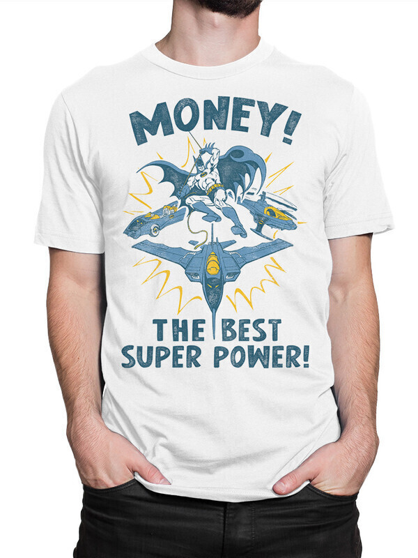 Футболка мужская Dream Shirts белая L, Темный Рыцарь "Деньги - самая лучшая суперсила" 10008862
Футболка мужская Dream Shirts белая L, Темный Рыцарь "Деньги - самая лучшая суперсила" 10008862