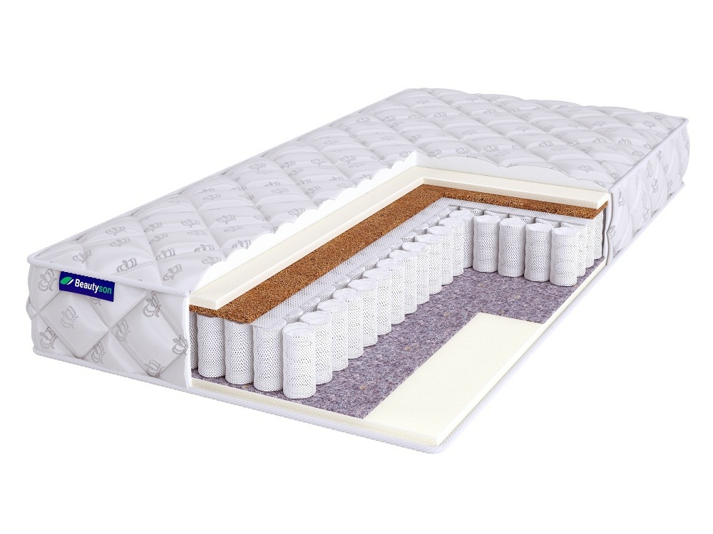 Матрас Beautyson Roll Spring Soft Cocos S600 120х200, Бежевый;белый;серый;серебристый, Roll Spring Soft Cocos S600
Матрас Beautyson Roll Spring Soft Cocos S600 120х200, Бежевый;белый;серый;серебристый, Roll Spring Soft Cocos S600