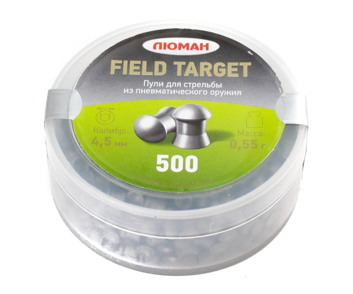 Пули для пневматики Люман "Field Target", 0,55 г. 4,5 мм. (500 шт.), Серебристый, Field Target
Пули для пневматики Люман "Field Target", 0,55 г. 4,5 мм. (500 шт.), Серебристый, Field Target