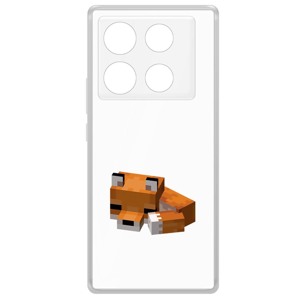 Чехол-накладка Krutoff Clear Case Minecraft-Спящий Лисенок для INFINIX Note 40 Pro, Прозрачный
Чехол-накладка Krutoff Clear Case Minecraft-Спящий Лисенок для INFINIX Note 40 Pro, Прозрачный