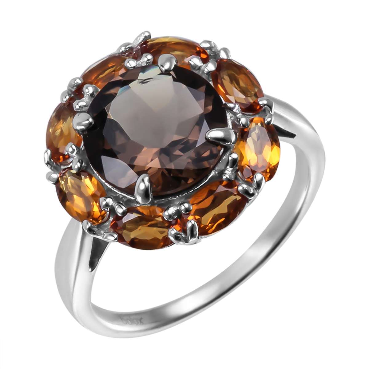 Кольцо из серебра с раухтопазом и цитрином р. 20 Balex Jewellery 1457930040, 1457930040
Кольцо из серебра с раухтопазом и цитрином р. 20 Balex Jewellery 1457930040, 1457930040