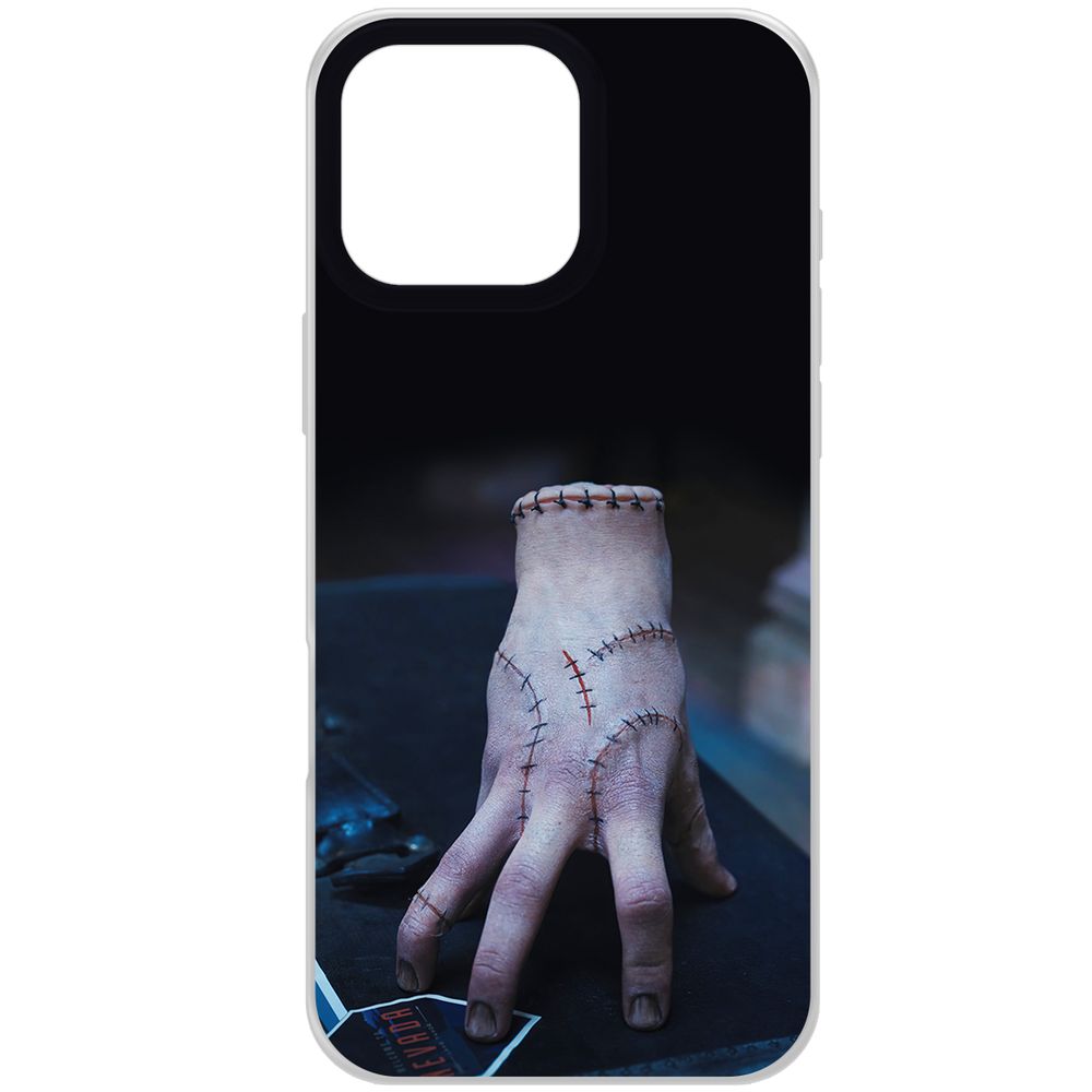 Чехол-накладка Krutoff Clear Case Уэнсдей Аддамс - Вещь для iPhone 16 Pro Max, Прозрачный
Чехол-накладка Krutoff Clear Case Уэнсдей Аддамс - Вещь для iPhone 16 Pro Max, Прозрачный
