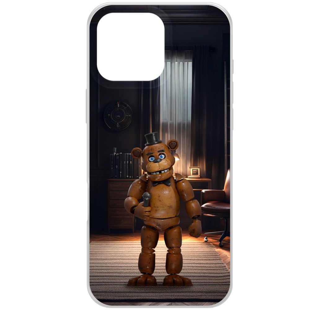 Чехол-накладка Krutoff Clear Case ФНАФ - Медведь Фредди для iPhone 16 Pro Max, Прозрачный
Чехол-накладка Krutoff Clear Case ФНАФ - Медведь Фредди для iPhone 16 Pro Max, Прозрачный