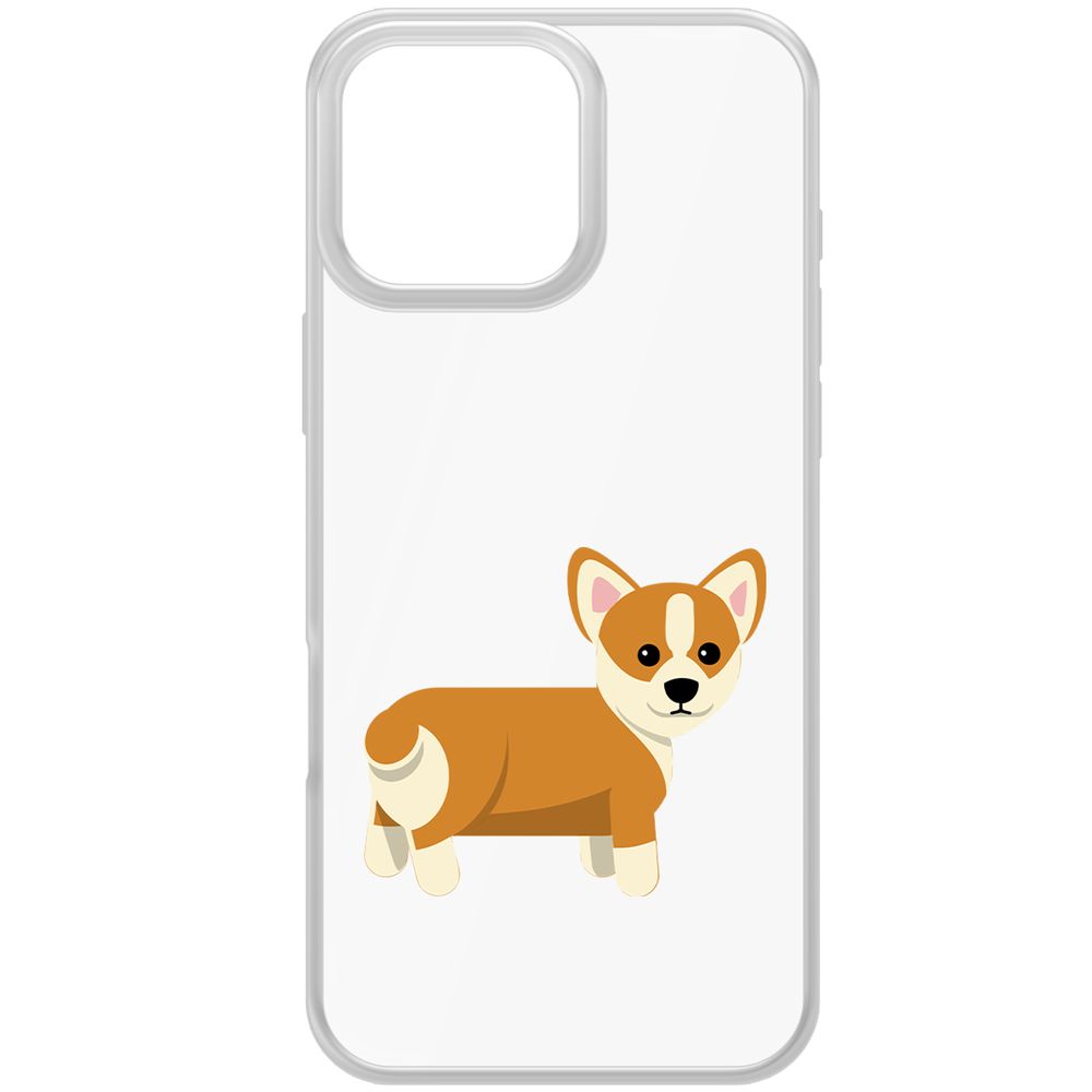 Чехол-накладка Krutoff Clear Case Рисованный корги вид 1 для iPhone 16 Pro Max, Прозрачный
Чехол-накладка Krutoff Clear Case Рисованный корги вид 1 для iPhone 16 Pro Max, Прозрачный