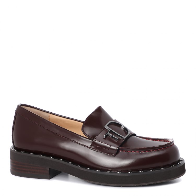 фото Женские полуботинки лоферы tendance gl19240-350 бордовый р.38 eu