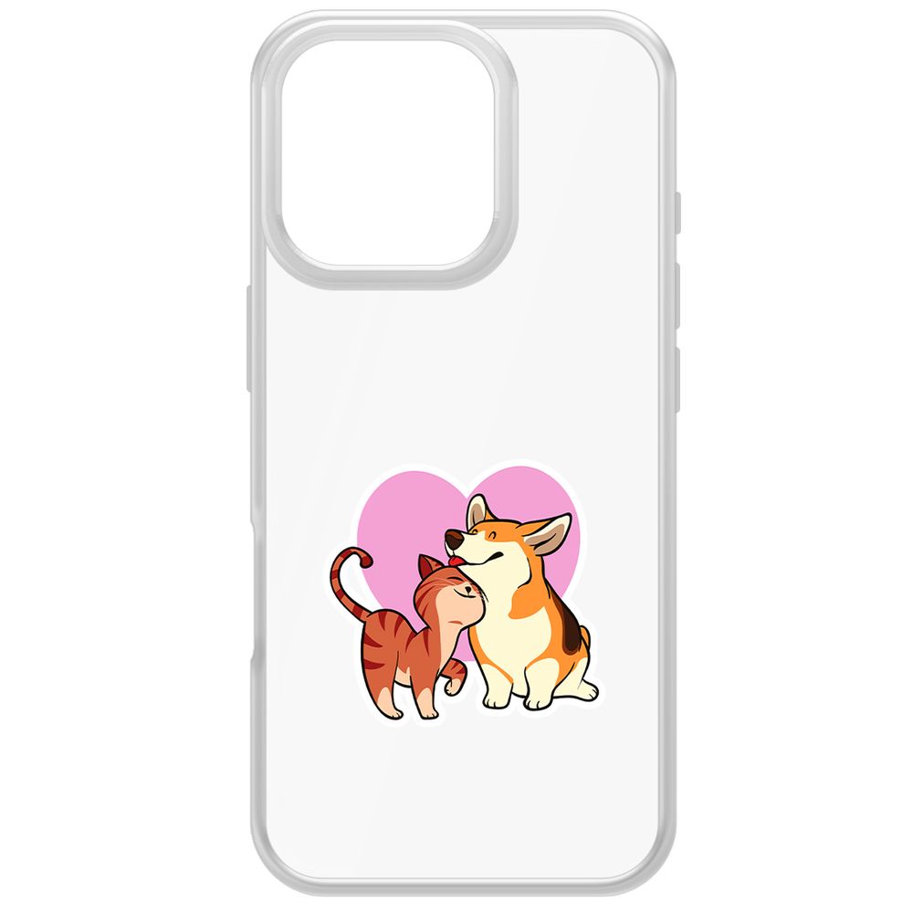 Чехол-накладка Krutoff Clear Case Любовь противоположностей для iPhone 16 Pro, Прозрачный
Чехол-накладка Krutoff Clear Case Любовь противоположностей для iPhone 16 Pro, Прозрачный