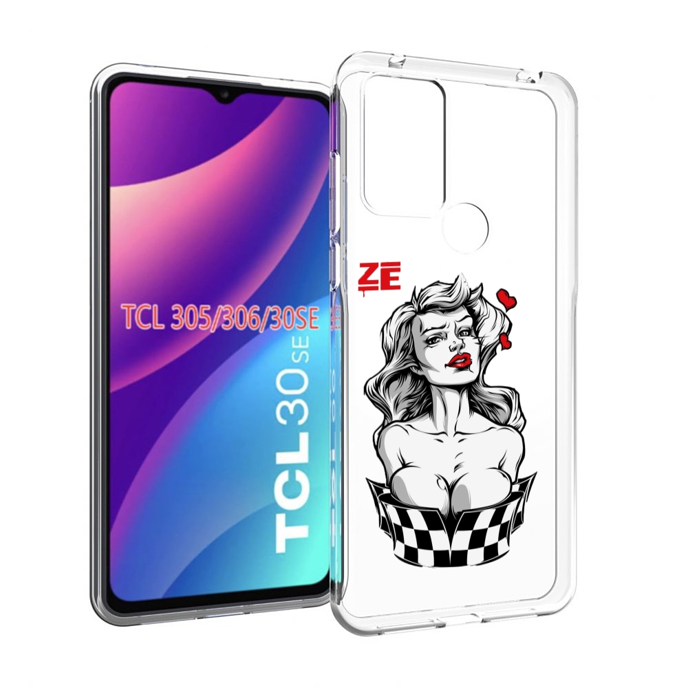 Чехол MyPads черно белая девушка с красными губами женский для TCL 30SE/TCL 305/TCL..., Tocco
Чехол MyPads черно белая девушка с красными губами женский для TCL 30SE/TCL 305/TCL..., Tocco