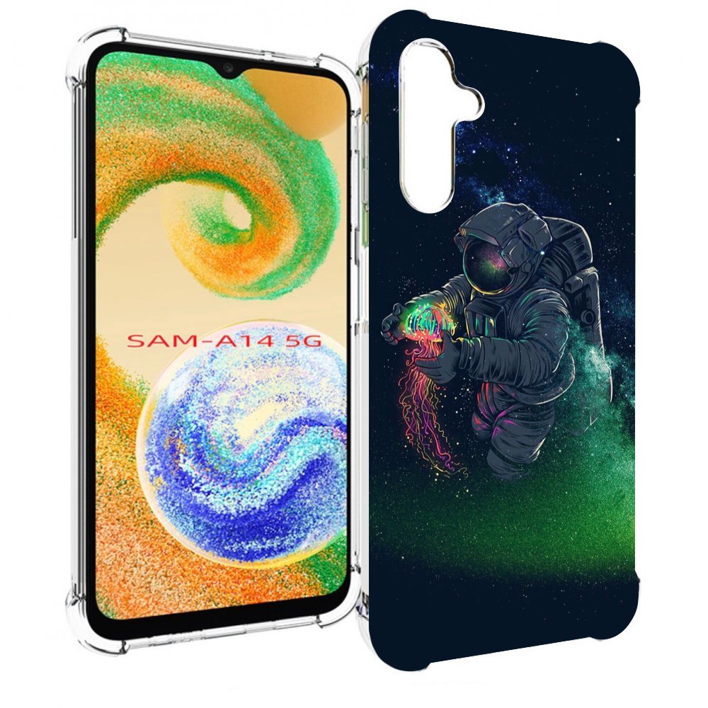Чехол MyPads космонавт-с-оружием-арты для Samsung Galaxy A14 5G, Прозрачный, Tocco
Чехол MyPads космонавт-с-оружием-арты для Samsung Galaxy A14 5G, Прозрачный, Tocco