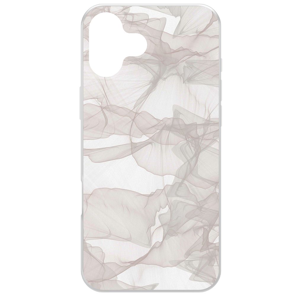 Чехол-накладка Krutoff Clear Case Абстракт 3 для iPhone 16 Plus, Прозрачный 
Чехол-накладка Krutoff Clear Case Абстракт 3 для iPhone 16 Plus, Прозрачный