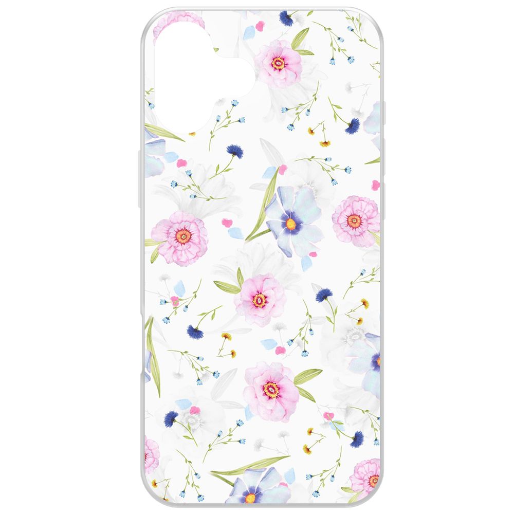 Чехол-накладка Krutoff Clear Case Цветочный паттерн 3 для iPhone 16 Plus, Прозрачный
Чехол-накладка Krutoff Clear Case Цветочный паттерн 3 для iPhone 16 Plus, Прозрачный