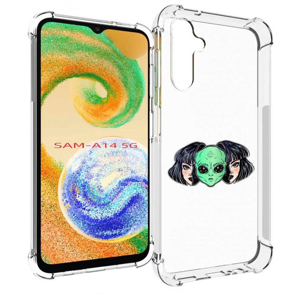 Чехол MyPads инопланетянин в девочке женский для Samsung Galaxy A14 5G, Прозрачный, Tocco
Чехол MyPads инопланетянин в девочке женский для Samsung Galaxy A14 5G, Прозрачный, Tocco