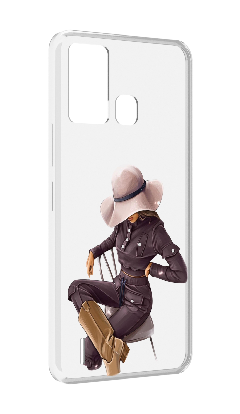 Чехол MyPads загадочная-девушка-в-костюме женский для ITEL S16 / ITEL Vision 1 Pro, Прозрачный, Tocco
Чехол MyPads загадочная-девушка-в-костюме женский для ITEL S16 / ITEL Vision 1 Pro, Прозрачный, Tocco
