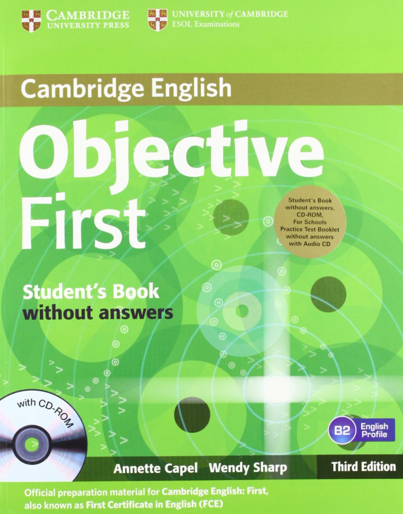 Книга Objective First For Schools 3rd Edition Pack without Answers (Student's Book with...
Книга Objective First For Schools 3rd Edition Pack without Answers (Student's Book with...