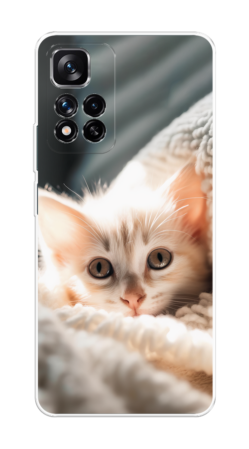 Чехол на Xiaomi Redmi Note 11 Pro Plus 5G "Белый шкодливый котенок", Серый;белый;бежевый;оранжевый, 312150-1
Чехол на Xiaomi Redmi Note 11 Pro Plus 5G "Белый шкодливый котенок", Серый;белый;бежевый;оранжевый, 312150-1