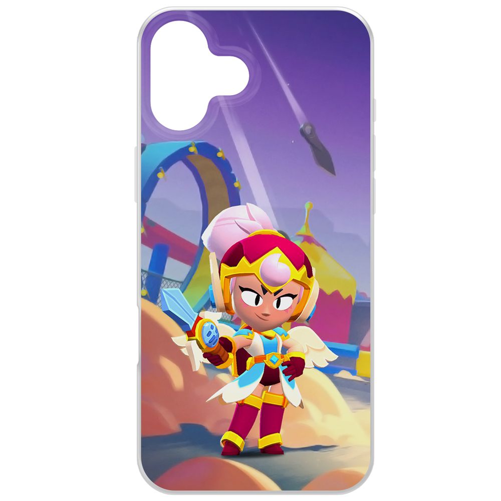 Чехол-накладка Krutoff Clear Case Brawl Stars-Валькирия Джанет для iPhone 16 Plus, Прозрачный
Чехол-накладка Krutoff Clear Case Brawl Stars-Валькирия Джанет для iPhone 16 Plus, Прозрачный