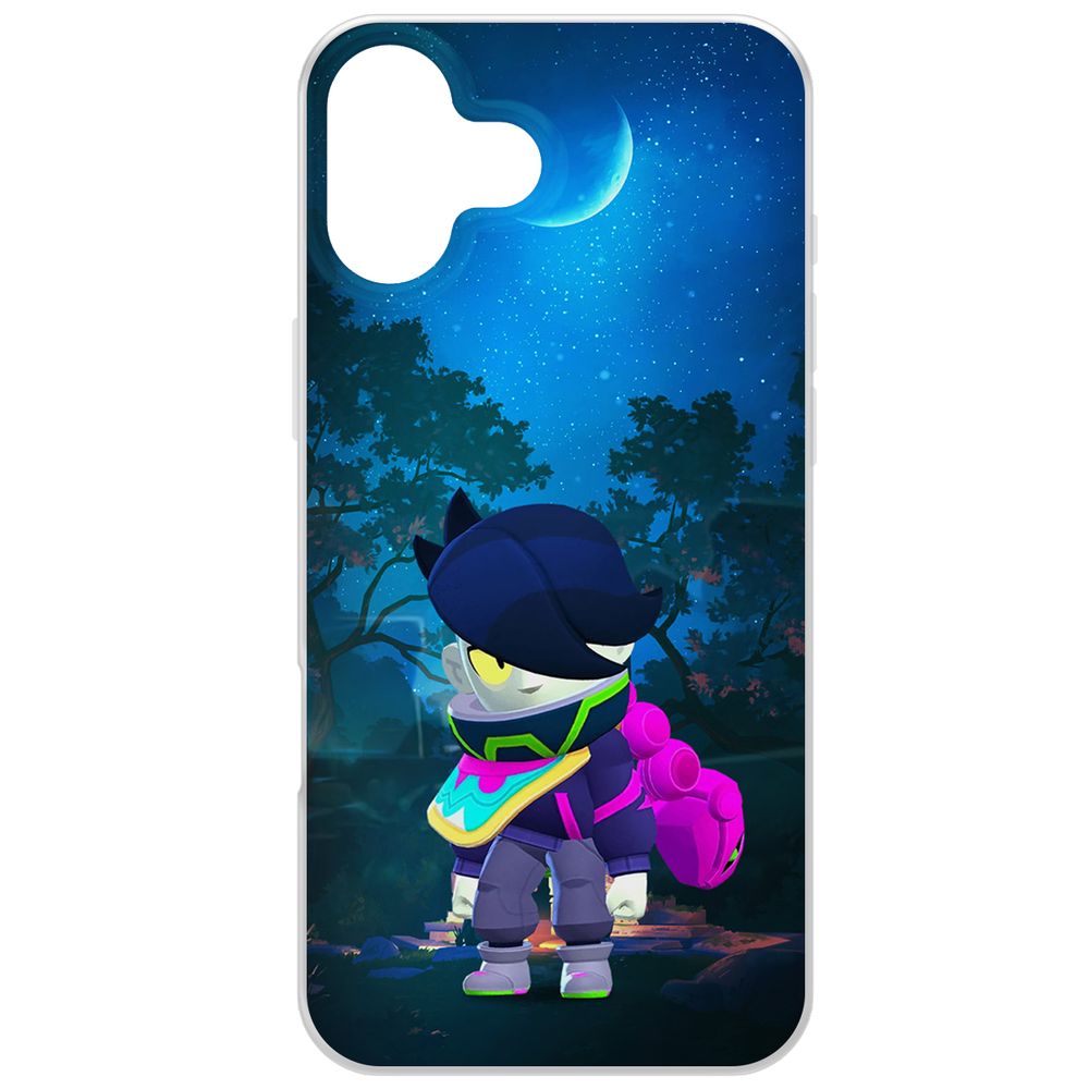 Чехол-накладка Krutoff Clear Case Brawl Stars-Орочи Эдгар для iPhone 16 Plus, Прозрачный
Чехол-накладка Krutoff Clear Case Brawl Stars-Орочи Эдгар для iPhone 16 Plus, Прозрачный