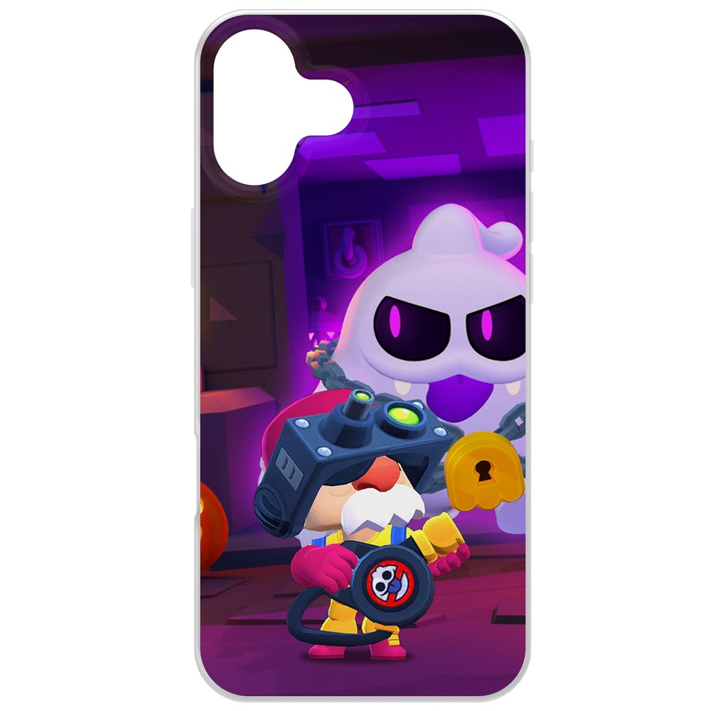 Чехол-накладка Krutoff Clear Case Brawl Stars-Охотник за Скуиками Гэйл для iPhone 16 Plus, Прозрачный
Чехол-накладка Krutoff Clear Case Brawl Stars-Охотник за Скуиками Гэйл для iPhone 16 Plus, Прозрачный
