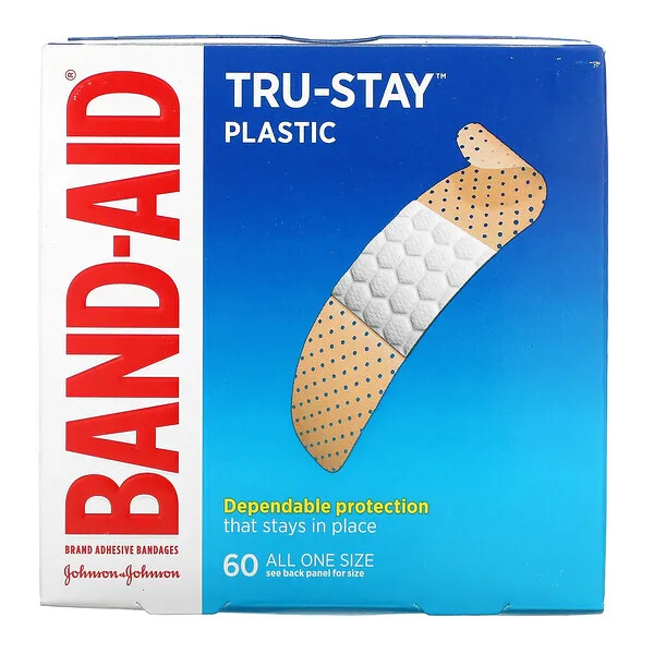 Пластыри Band Aid, бактерицидный, 60 шт, Band Aid, лейкопластырь бактерицидный, суперклейкий, 60 шт
Пластыри Band Aid, бактерицидный, 60 шт, Band Aid, лейкопластырь бактерицидный, суперклейкий, 60 шт