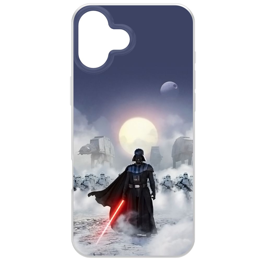 Чехол-накладка Krutoff Clear Case Звездные Войны. Дарт Вейдер для iPhone 16 Plus, Прозрачный
Чехол-накладка Krutoff Clear Case Звездные Войны. Дарт Вейдер для iPhone 16 Plus, Прозрачный