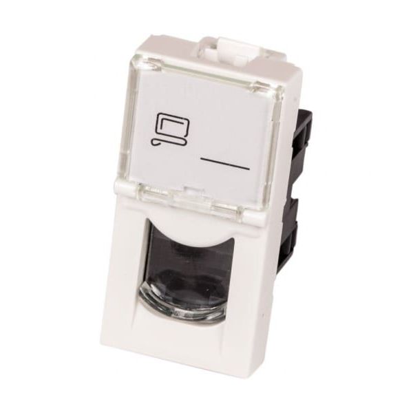 Lanmaster Вставка Mosaic 45x45, RJ-45 UTP, кат.5e, со шторкой и увеличенным окном маркиров
Lanmaster Вставка Mosaic 45x45, RJ-45 UTP, кат.5e, со шторкой и увеличенным окном маркиров
