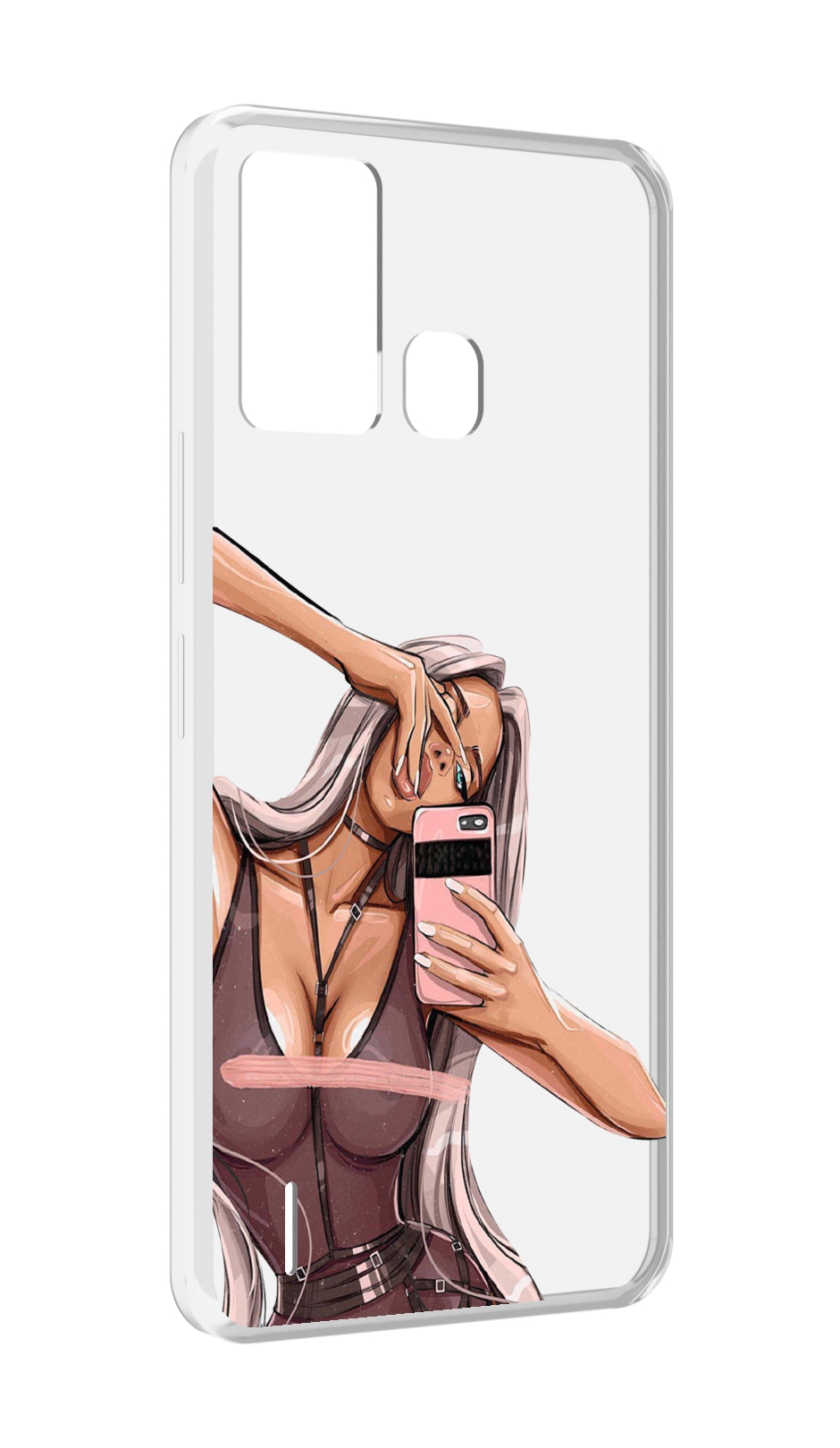 Чехол MyPads девушка-в-прозрачной-одежде для ITEL S16 / ITEL Vision 1 Pro, Прозрачный, Tocco
Чехол MyPads девушка-в-прозрачной-одежде для ITEL S16 / ITEL Vision 1 Pro, Прозрачный, Tocco