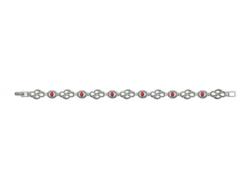 Браслет из серебра с марказитом/кораллом искусственным р. 19,5 Марказит BR658-596, BR658-596
Браслет из серебра с марказитом/кораллом искусственным р. 19,5 Марказит BR658-596, BR658-596